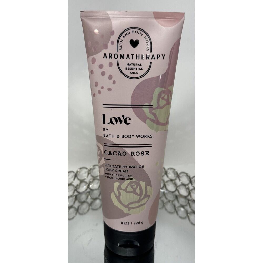 5 Pc Bundle BB&W Aromatherapy Love~Cacao Rose~Body Scrub, Lotion, Cream,Gel, Oil - Picture 7 of 13